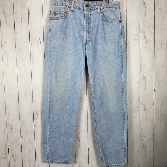 Levis 505 Men’s Jeans Size 36x30 (35x30) Regular Fit Straight Leg Vintage USA - Picture 3 of 9